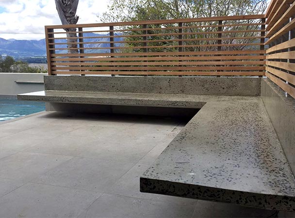 concrete seat by decopol